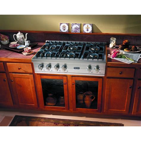gas cook top viking